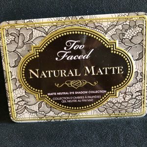 New never used Too Faced Natural Matte Kit